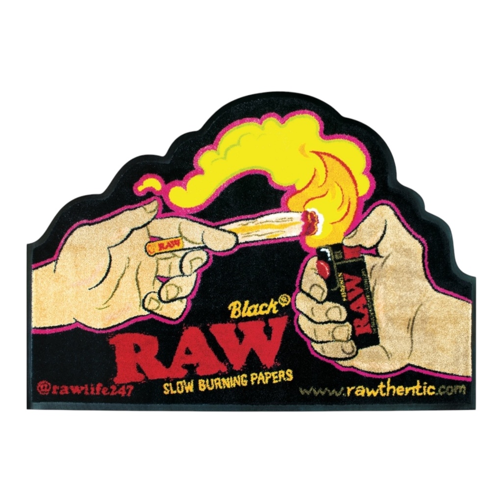 RAW BLACK LIT MAT