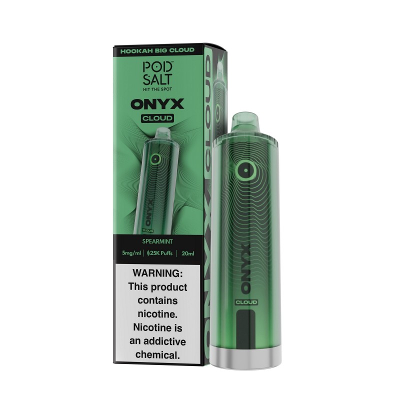 POD SALT ONYX CLOUD 5MG DISPOSABLE 25000 PUFFS BOX OF 5