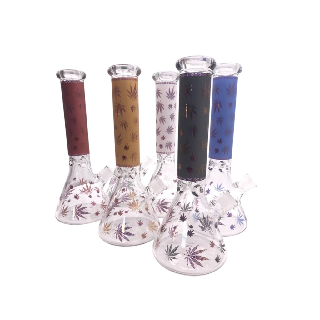 LEAF LUXE  7MM WATER PIPE ASSORTED DESIGNS 14” #6849380