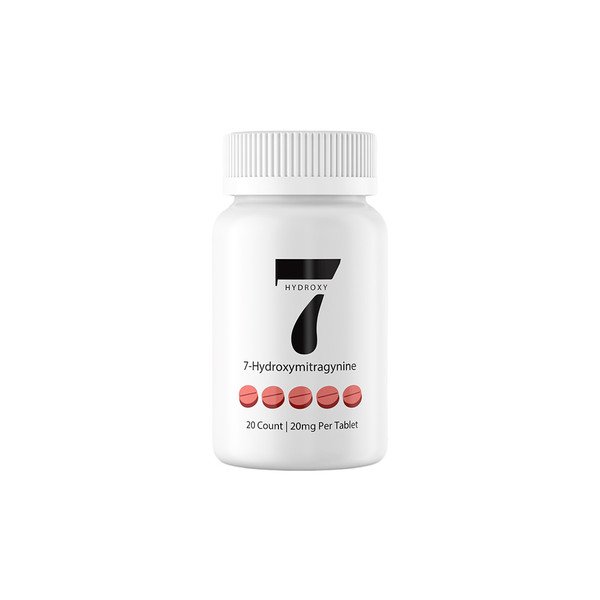 AKA 20MG 7-HYDROXY TABLETS 20CT JAR