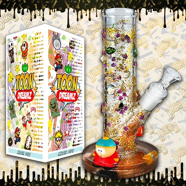 TOONZ DREAMZ 10" CUSTOM GLASS ASSORTED DESIGNS