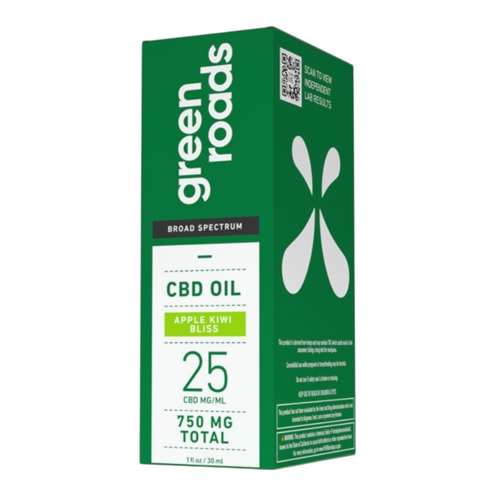 GREEN ROAD 750MG CBD OIL 30ML